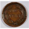 Image 2 : OUR ARMY CIVIL WAR TOKEN  AU rim dings  est $25-$30