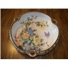 Image 1 : 9" NIPPON CLOVER LEAF BOWL W/FLORAL DESIGN IN BOWL