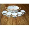 Image 1 : 6 PC. NIPPON GOLD AND WHITE NUT DISH SET