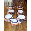 Image 1 : 11 PC. NIPPON TEA SET - SWAN ON LAKE