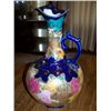 Image 1 : 10.5" NIPPON EWER, BLUE W/ROSE DESIGN