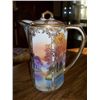 Image 1 : 8" NIPPON CHOCOLATE POT W/LAKE SCENE