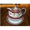 Image 1 : 2 PC. NIPPON CREAMER AND SAUCER - MAROON