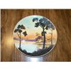 Image 1 : 2 PC. NIPPON PLATES, SWANS AND ROSES/LAKE AND HOUSE