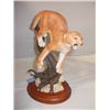 Image 1 : "THE DEFENDER" COUGAR FIGURINE BY FRANKLIN MINT