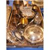 Image 1 : BOX LOT - ASST. SILVER PLATE ITEMS