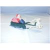 Image 1 : WIND UP TOY - SANTA SLEIGH AND REINDEER