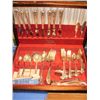 Image 1 : 56 PC. TOTAL - 49 PCS.ARE HOLMES & EDWARDS SILVER PLATED FLATWARE