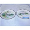 Image 1 : 2 PC. HAND PAINTED CERAMIC PLATES BY JO KIDA