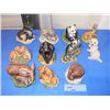 Image 1 : 11 PC. "ANIMAL MOTHERS AND BABIES" BY FRANKLIN MINT