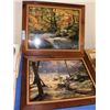 Image 1 : 2 PC. MOUNTAIN SCENE PRINTS