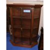 Image 1 : WOODEN DISPLAY CASE - ONE CRACKED PANE