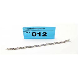 6 Carat Amethyst & Diamond Ladies Tennis