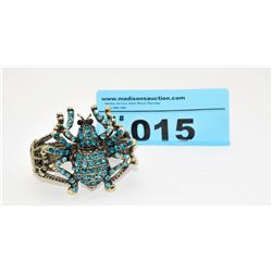 Hand set Crystal Spider Bangle