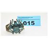 Image 1 : Hand set Crystal Spider Bangle