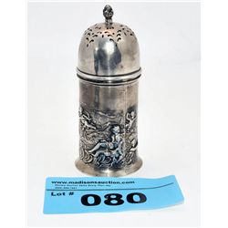 Edwardian sterling silver sugar shaker/ caster