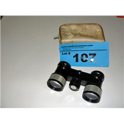 Pair of vintage opera glasses manufactured