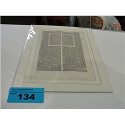 Original bible leaf printed in 1487
