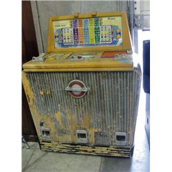 1946 keeney's 3way bonus super bell slot machine