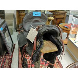 Large 16" swells high cantel saddle from the
