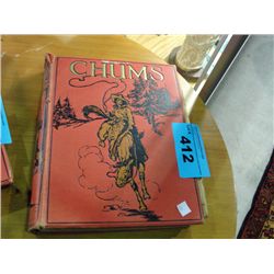 1917 Chums Cassell hard cover book