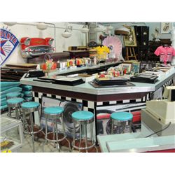 Soda fountain diners counter complete with