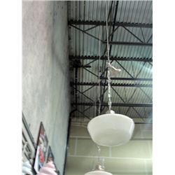 Soda fountain diner hanging light fixture