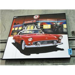 Framed OK diner print