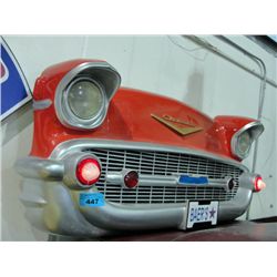 Soda fountain diner chevrolet front end decorative