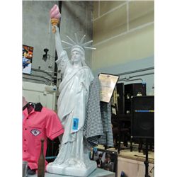 Soda fountain diner statue of liberty menu display