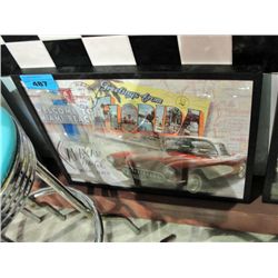 Framed greetings from florida print