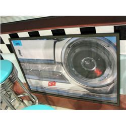 Framed classic car print