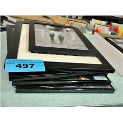 Lot of 6 soda fountain diner framed decorative