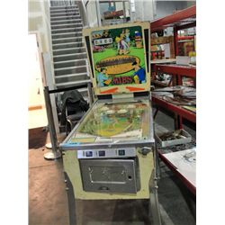 Vintage Gottlieb's Mibs pinball machine