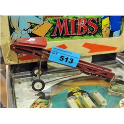 1950-60s tin toy farmers conveyor