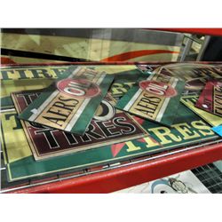 Lot of 13 soda fountain diner decorative wall
