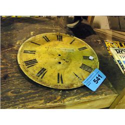 Early porcelain on steel richard Kaiser York clock