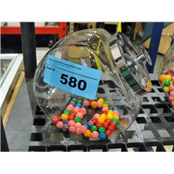 General store glass candy bowl