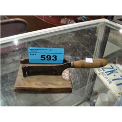 Early 1900s cheese cutter