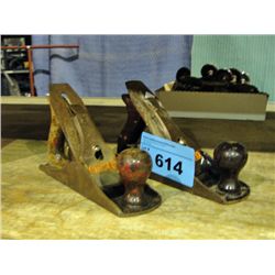 2 stanley wood workers smoothing planes