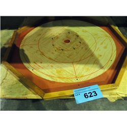 Vintage wooden games board