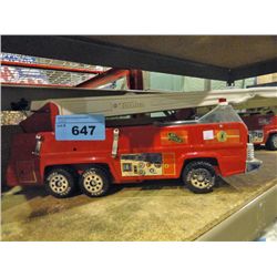 Tonka toy fire truck