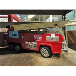 Tonka toy fire truck