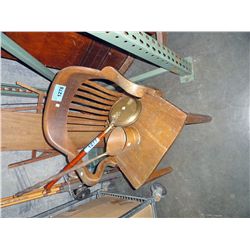 Oak office chair