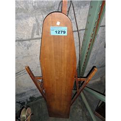 Early 1900s wooden ironing board