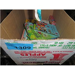 One box of assorted disney collectables