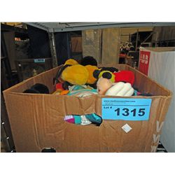 One box of assorted vintage disney collectables