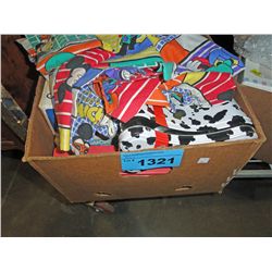 One box of assorted vintage disney collectables