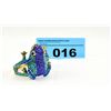 Image 1 : Hand Set Crystal Frog Bracelet