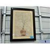 Image 1 : Framed print "flower vase"